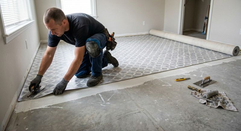 Sheet Vinyl Installation