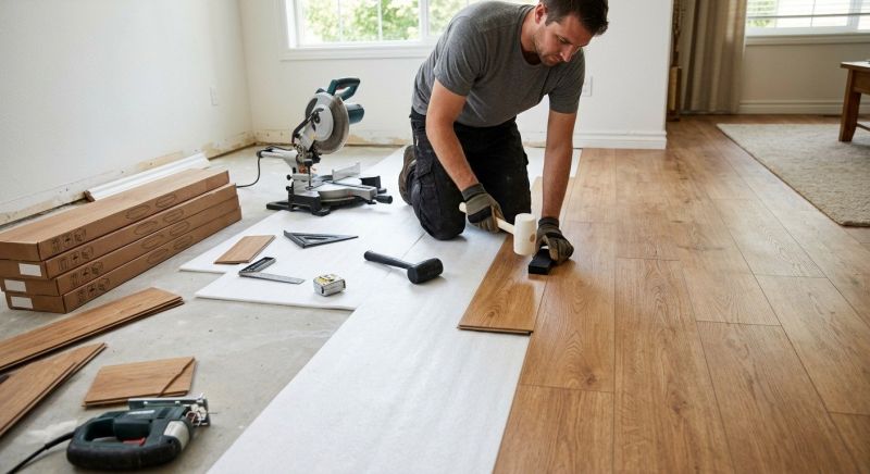 Laminate Floor Installation in Anderson, SC