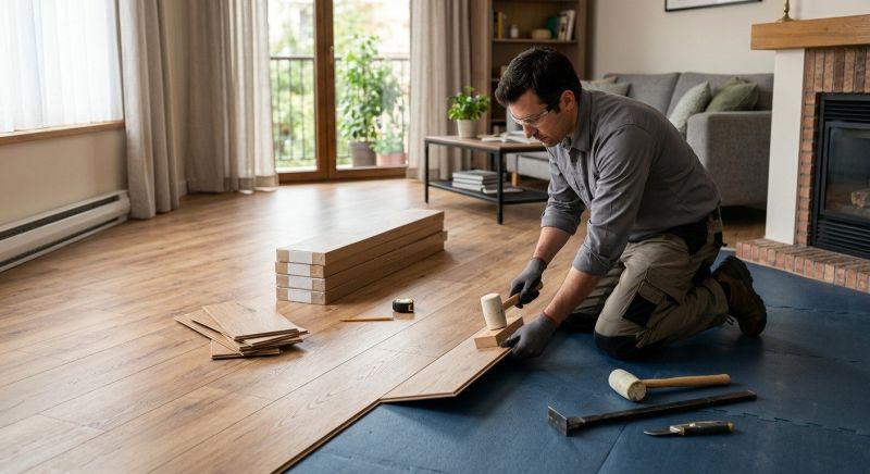 Laminate Floor Installation in Clemson, SC