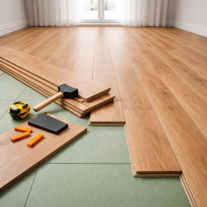 Laminate Floor Installation in Fair Play, SC