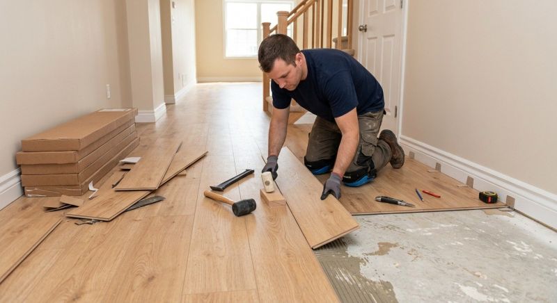 Laminate Floor Installation in Oconee County, SC
