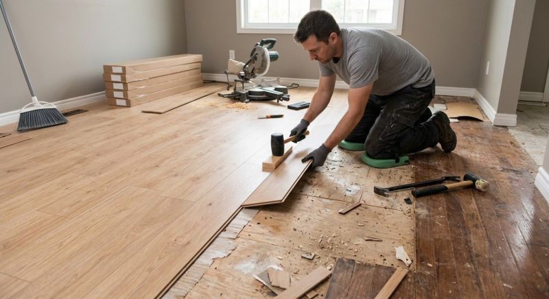 Laminate Floor Replacement in Clemson, SC