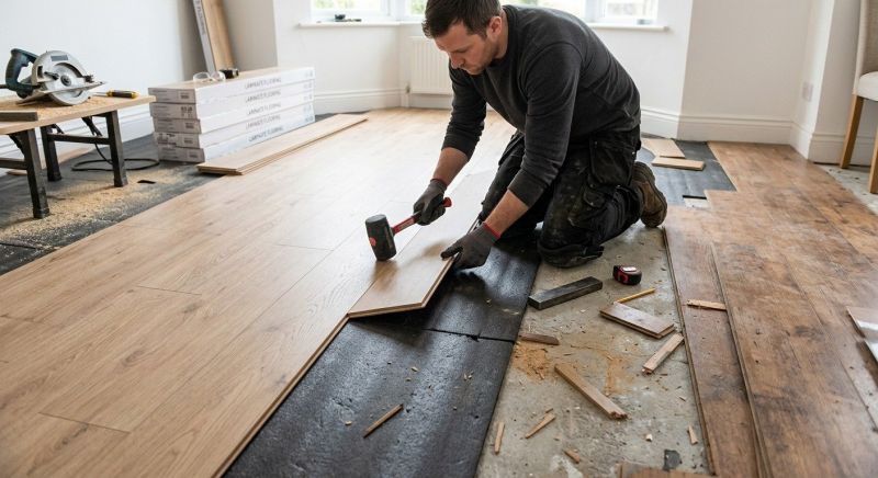 Laminate Floor Replacement in Easley, SC