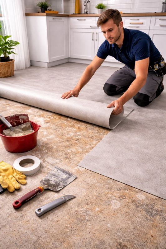 Linoleum Floor Installation in Pendleton, SC