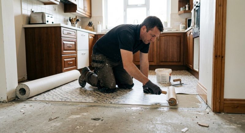 Linoleum Floor Installation in Walhalla, SC