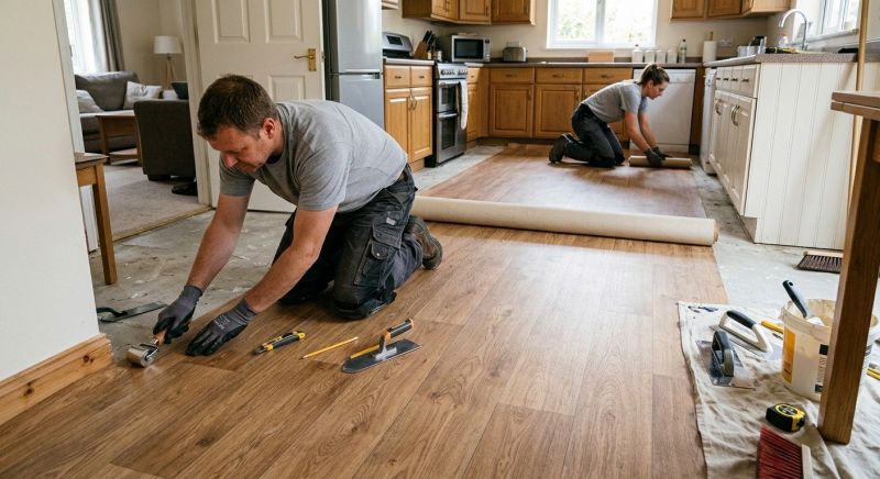 Linoleum Flooring Replacement in Seneca, SC