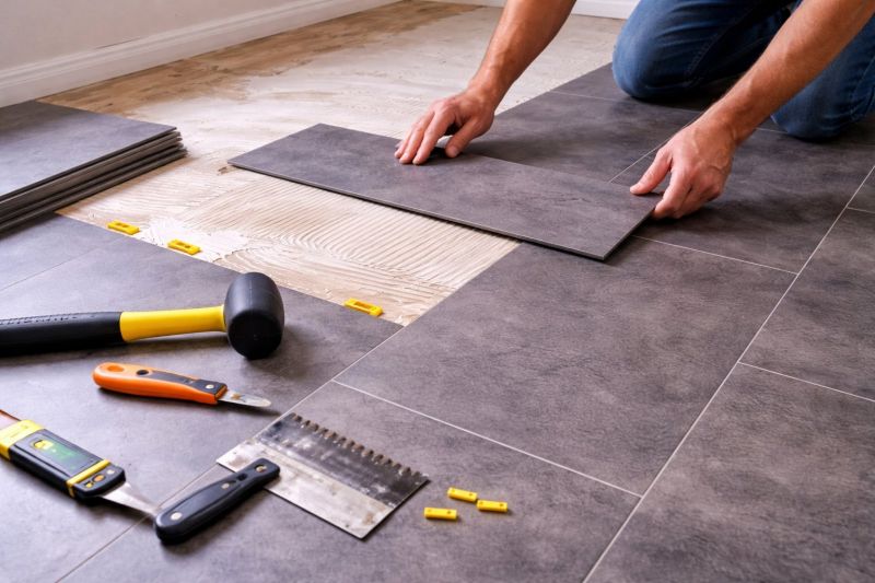 Luxury Vinyl Tile Installation in Fair Play, SC