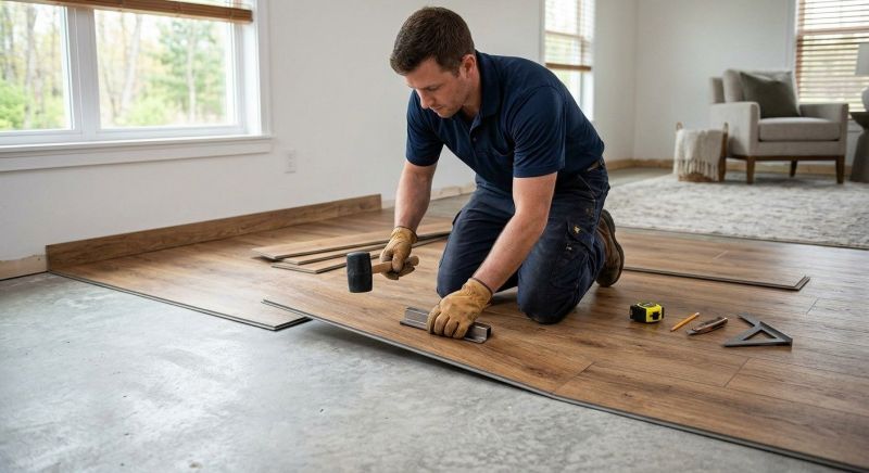 Luxury Vinyl Tile Installation in Lavonia, GA