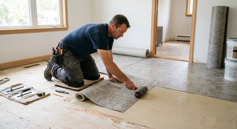 Sheet Flooring Installation in Easley, SC