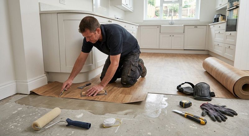 Sheet Linoleum Installation in Anderson, SC
