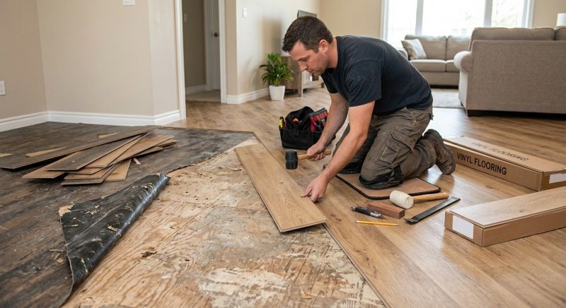 Vinyl Floor Replacement in Seneca, SC