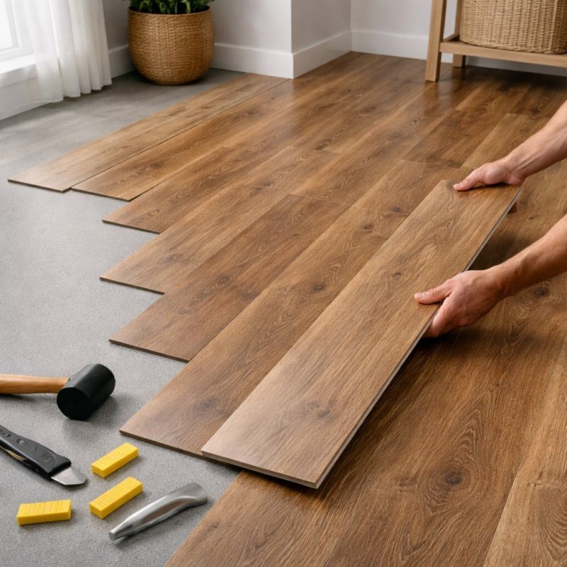 Vinyl Plank Floor Installation in Seneca, SC